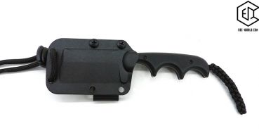 CRKT® : Minimalist Cleaver Blackout Neck Knive